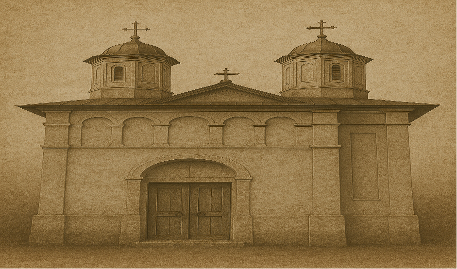 Biserica a fost din nou împodobită